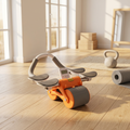 Rodillo de Entrenamiento para Abdominales con Soporte para Codos