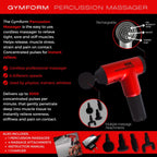 Pistola inalámbrica de masaje, elimina la rigidez muscular.